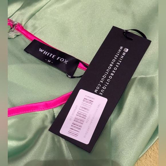 White Fox Boutique Try Harder Green Dress - Picture 4 of 4